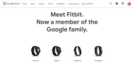 Google Store empieza a vender directamente los relojes y pulseras de actividad de Fitbit