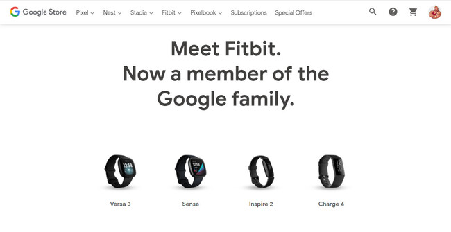 Google Store Fitbit