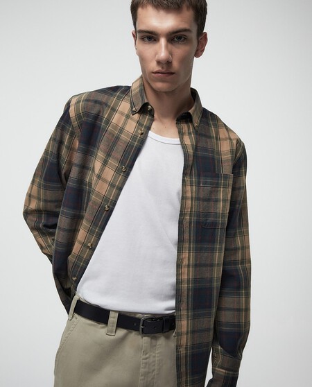 Entre Capas Texturas Y El Regreso Del Estilo Grunge Las Camisas De Franela Vuelven A Marcar Tendencia Para Este Otono Escribir Tu Estilo A Cuadros