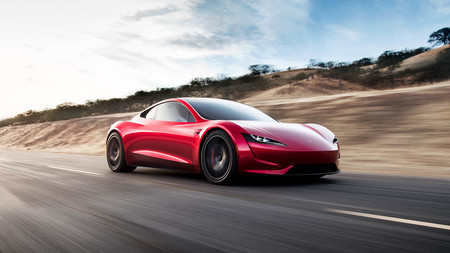 La magia del CGI muestra como aceleraría el nuevo Tesla Roadster en 1,1 segundos equipado con los propulsores a gas SpaceX