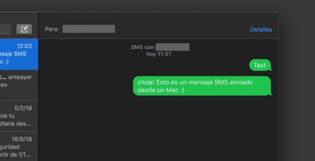 Cómo enviar mensajes SMS desde tu Mac