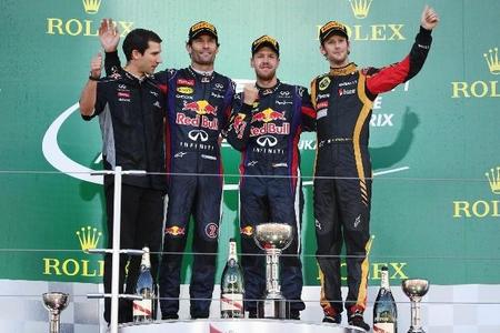 Red Bull le pone en bandeja la victoria a Sebastian Vettel