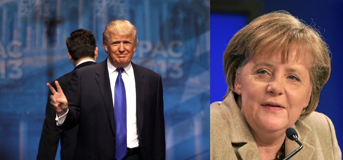 Choque de titanes entre Trump y Merkel. ¿Ganará la globalización o el proteccionismo?