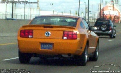 2007 Ford Mustang Grabber Orange
