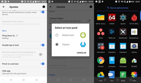 Launcher Modo Oscuro