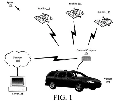Esquema original de la patente registrada por Google