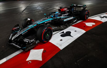 Russell Las Vegas F1 2024