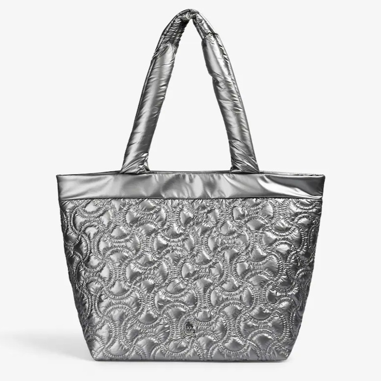 Scalpers
Bolso shopper metalizado acolchado