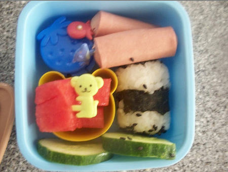 Tupper rollitos de jamón