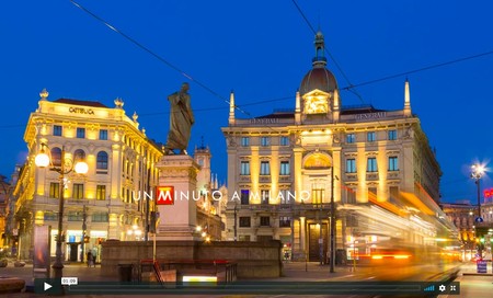 Un minuto en Milán: maravilloso time-lapse para recorrer (y escuchar) la ciudad