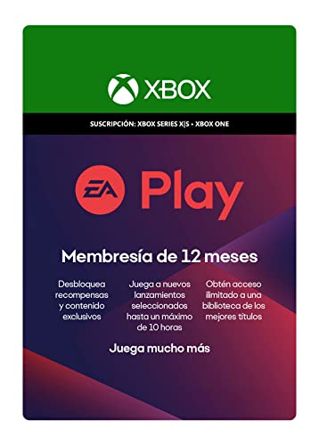 EA Play 12 Month Subscription - Standard Edition - Xbox One & Series X|S [Código por mail]