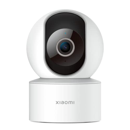XIAOMI Smart Camera C200 - Cámara de vigilancia con resolución 1080p, 360°, Apertura F2.1, visión Nocturna, detección de Movimiento con IA, admite Tarjeta SD, Blanco (Versión ES + 3 años de garantía)