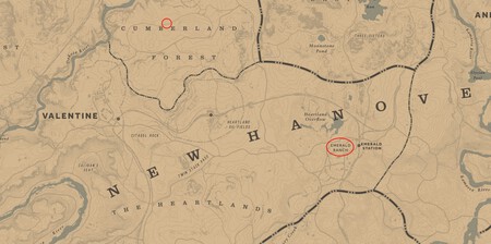 Imagen De Emerald Ranch Mapa Red Dead Redemption 2
