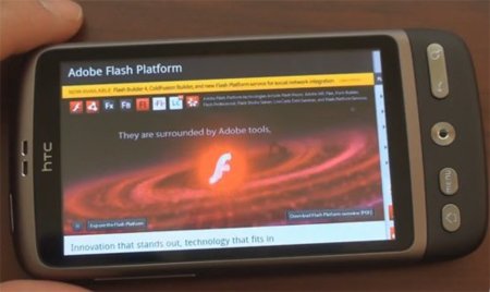 HTC Desire se muestra en video ejecutando Adobe Flash, juegos 3D y otras opciones únicas