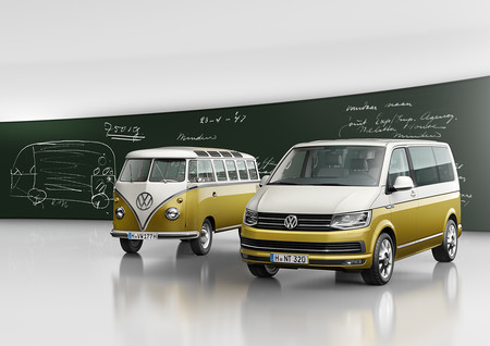 Volkswagen celebra 70 años de la Combi con una Multivan de look retro