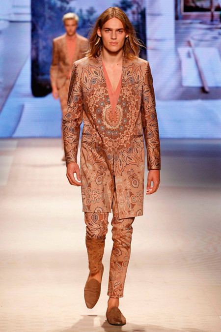 Desfile Etro primavera-verano 2016 Milan Moda Uomo