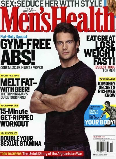 Henry Cavill, como sigas entrenando acabas rompiendo todas las camisetas