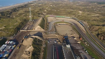 Zandvoort prepara un peralte para su regreso a la Fórmula 1 que será la envidia de Indianápolis
