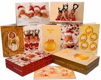 Postales de Navidad de Anne Geddes