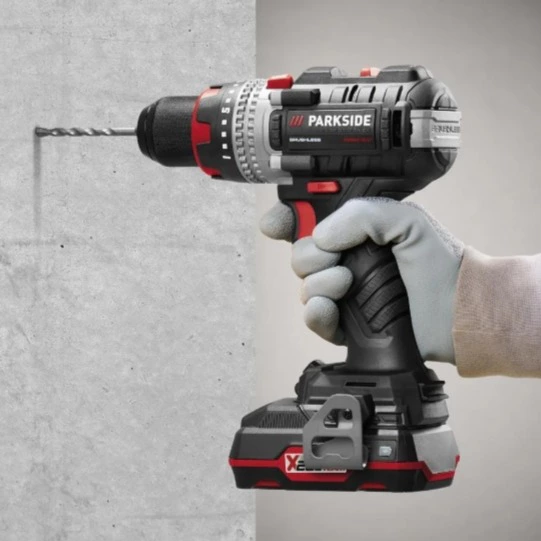 Set de atornilladora taladradora de percusión recargable 20 V
