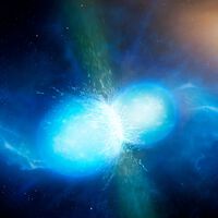 Científicos alemanes han descubierto que la Tierra lleva más de 100 millones de años recibiendo lluvia radiactiva por el violento “beso” de dos supernovas