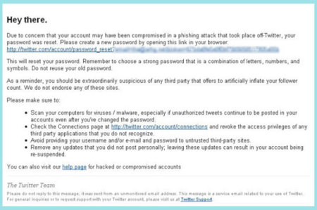 Twitter está bloqueando cuentas para protegerlas de un posible caso de phising