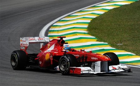 GP de Brasil F1 2011: Fernando Alonso, abonado a la quinta posición