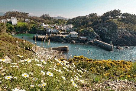 Pueblos Pesqueros Asturias Norte Espana Turismo Playa Bonito Desconectar Naturaleza Descanso