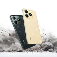 Así es el realme C61, un celular dorado que parece iPhone Pro por menos de 600.000 pesos en Colombia 