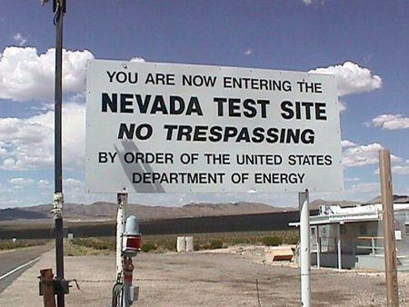 Nevada Test Site: cambiando el paisaje a lo bestia