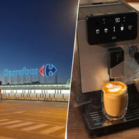 Carrefour rebaja hoy esta cafetera con molinillo integrado por menos de 200 euros para jubilar la de cápsulas