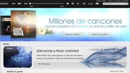 Music Unlimited de Sony ya está disponible para iOS