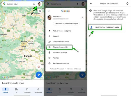 Android Auto sin conexión: cómo usar Google Maps en el coche si no tienes  Internet