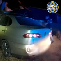 GTA, versión sevillana: así fue la espectacular persecución de un conductor drogado, que se llevó por delante coches de policía