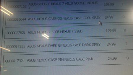 Asus Nexus 7 32GB 199 libras