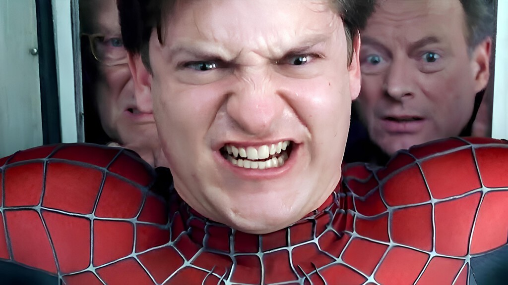 Sabía que Spider-Man 2 en PC era malo, pero no tanto hasta que vi la escena de Peter deteniendo el tren 