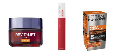 20% de descuento en decenas de productos de belleza L'Óreal y Maybelline Matte Ink sólo hoy en Amazon