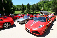 Fotos de la concentración de Ferrari en Fuente De