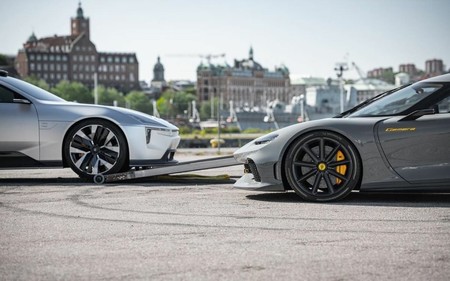 Algo gordo se prepara en Suecia: el Koenigsegg Gemera y el Polestar Precept posan juntos en unas enigmáticas fotos para soñar