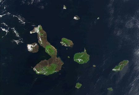 Islas Galápagos: entra en erupción el volcán La Cumbre