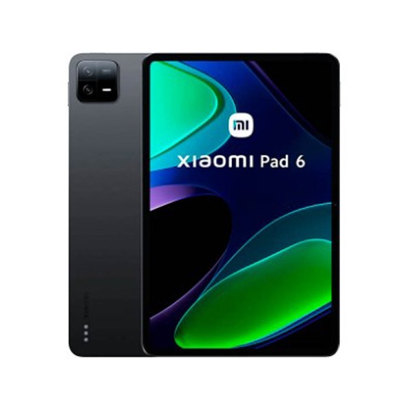 Tablet - Xiaomi Pad 6, 128 Gb, Gravity Gray, 11" WQHD+, 6 GB RAM, Snapdragon™ 870, Android 13 - MIUI 14 + Funda
