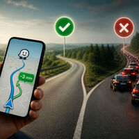 Waze me convence de cambiar de ruta para ahorrar tres minutos. El problema no es la app: es una trampa de nuestro cerebro 