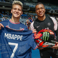 Por qué no verás a Mbappé conduciendo una moto BMW aunque sea patrocinador del Real Madrid