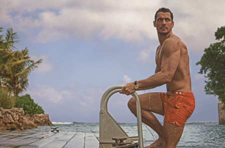 David Gandy presenta su colección de swimwear