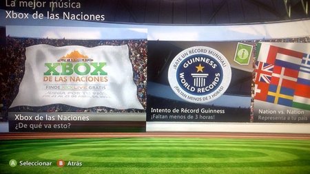 Xbox de las Naciones: finde Xbox Live gratis e intento de récord guinness