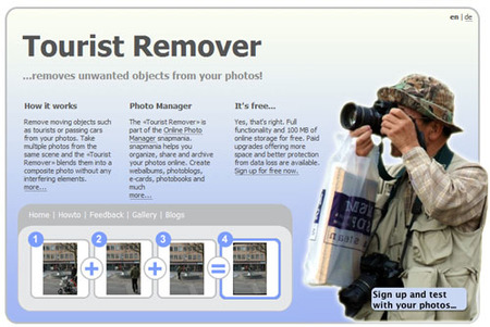 Tourist Remover, "limpiando" tus fotos de turistas