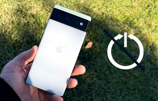 Pixel 6 Restablecimiento Bug