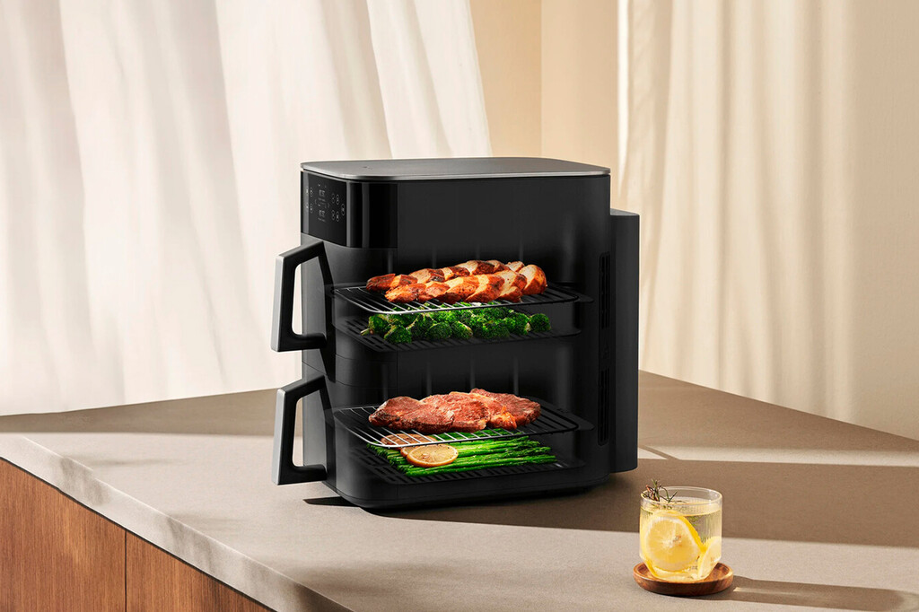 Ahora sí, el último bicho de Xiaomi se une al catálogo de freidoras de aire de la marca en España: ya puedes comprar la bestia de 12 litros 