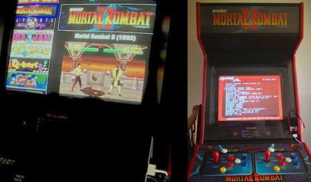 Se fabrica una recreativa gracias al control de iCade, un adaptador VGA para el iPhone y algo de maña