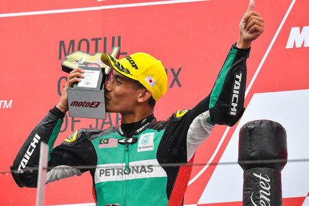 Hafizh Syahrin probará la M1 de Tech3 en Tailandia... y posiblemente acabe siendo piloto de MotoGP